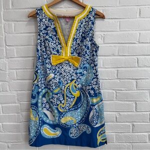 Lilly Pulitzer Reecey Dress Knotty Blue Whirlpool